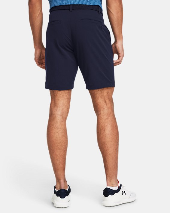 Men's UA Matchplay Tapered Shorts in Blue image number 1